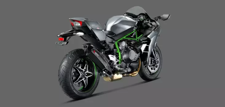 Akrapovic Slip-On Line (Carbon) Kawasaki Ninja H2 2015- - Duell MP varaosat ja tarvikkeet - 67177 - 1