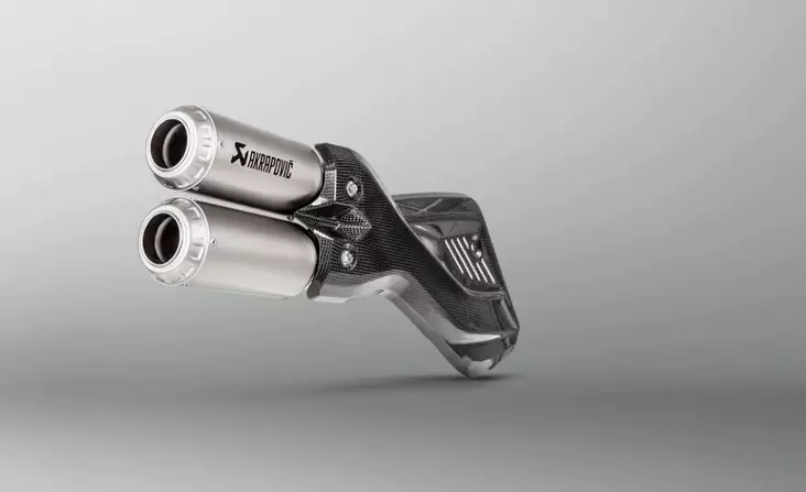 Akrapovic Slip-On Line (Titaani) Multistrada 950 / 950 S 1200/1260 Enduro 2017- - Duell MP varaosat ja tarvikkeet - 68687 - 1