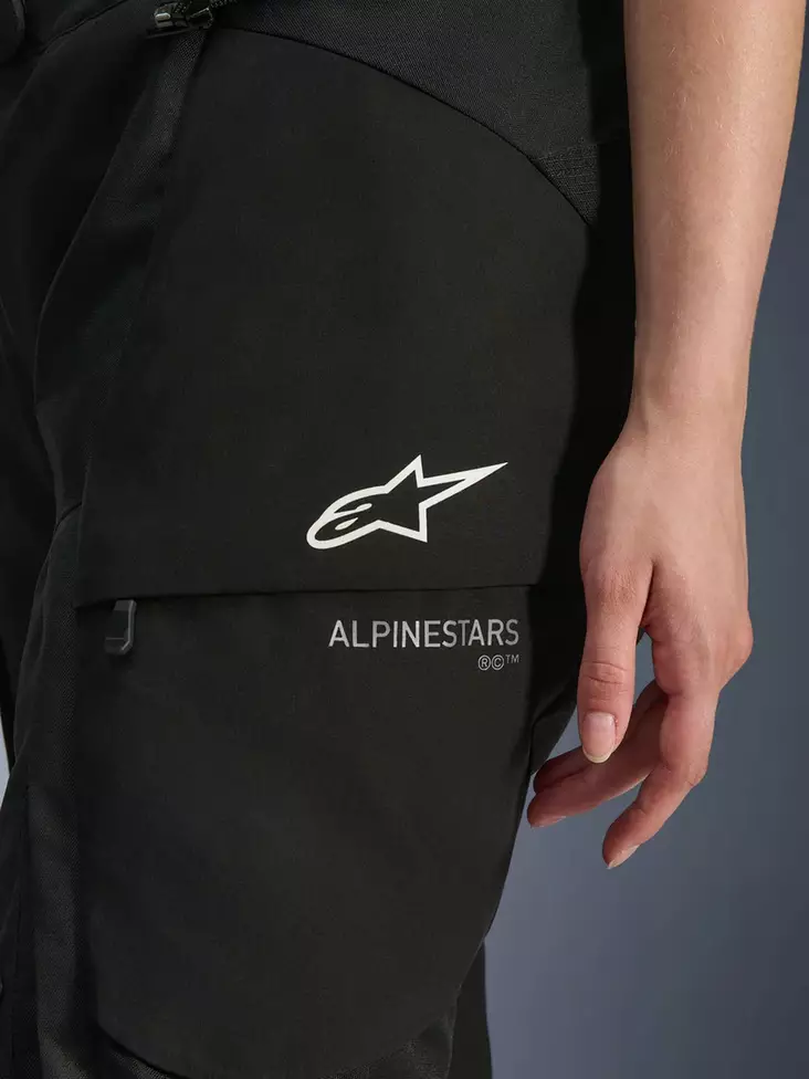 Alpinestars Ajohousut Naisten Andes v4 Drystar Musta, XL - Duell ajovarusteet - 41537 - 1