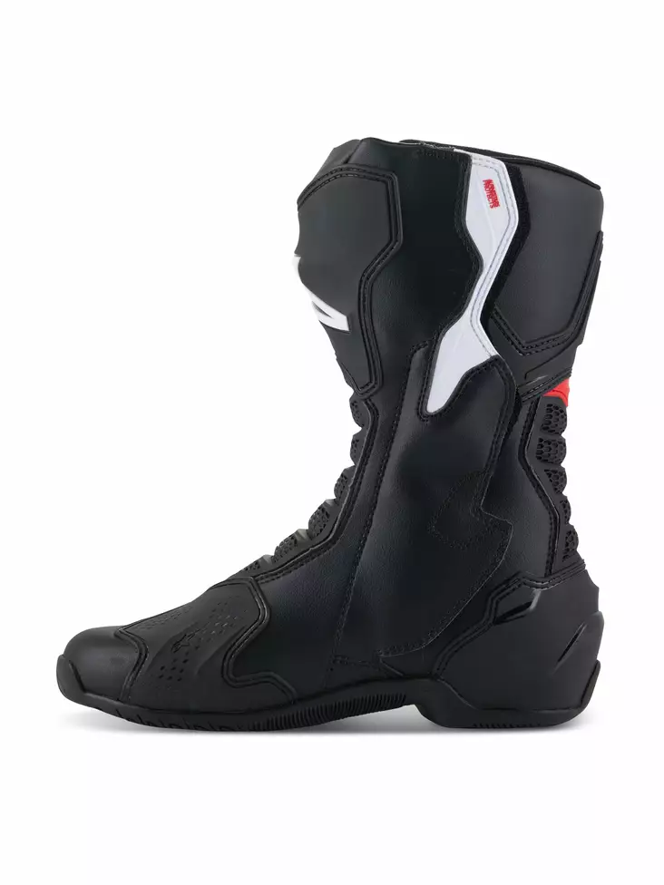 Alpinestars Ajosaappaat SMX-6 v3 Musta/Valkoinen/Punainen, 44 - Duell ajovarusteet - 38587 - 1