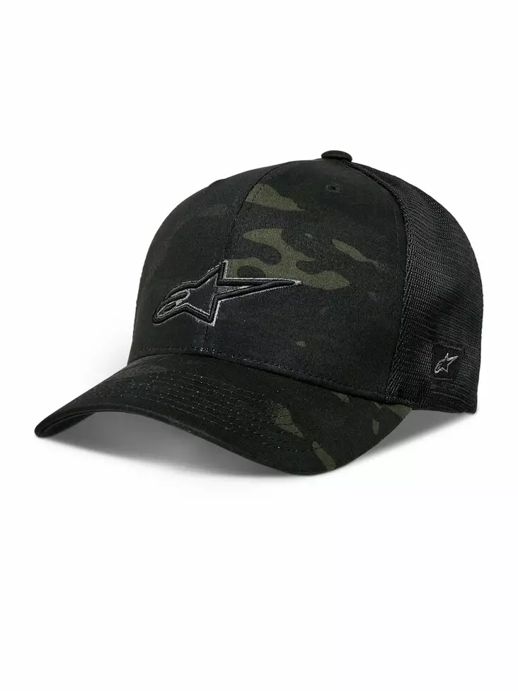 Alpinestars Hat Recon Camo Trucker Black/Camo One Size - Duell ajovarusteet - 35447 - 1