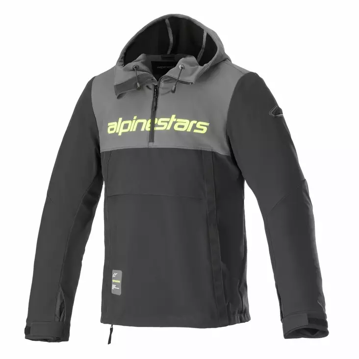 Alpinestars Huppari Sherpa Harmaa/Musta/Keltainen Fluo, XL - Duell ajovarusteet - 40727 - 1