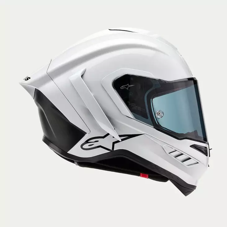 Alpinestars Kypärä Supertech R10 Valkoinen/Mattamusta, XL - Duell ajovarusteet - 36117 - 1
