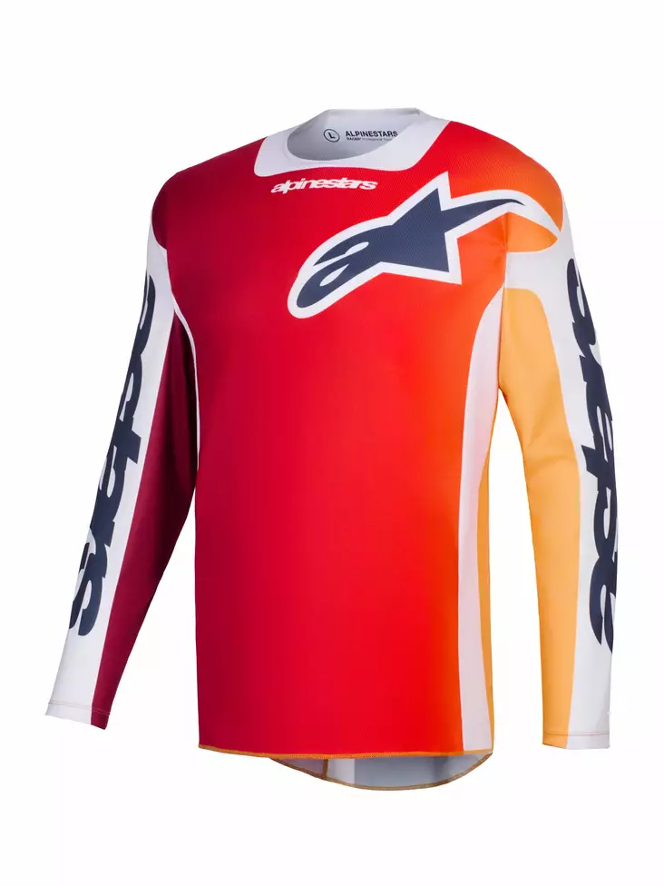 Alpinestars Paita Racer Portl Punainen/Harmaa/Tumman Harmaa L - Duell ajovarusteet - 42637 - 1