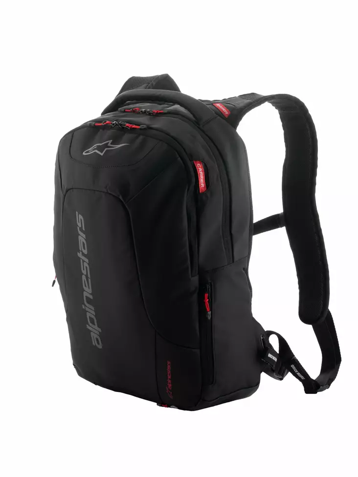 Alpinestars Reppu City Hunter v2 Musta/Valkoinen/Punainen 22L - Duell ajovarusteet - 35867 - 1