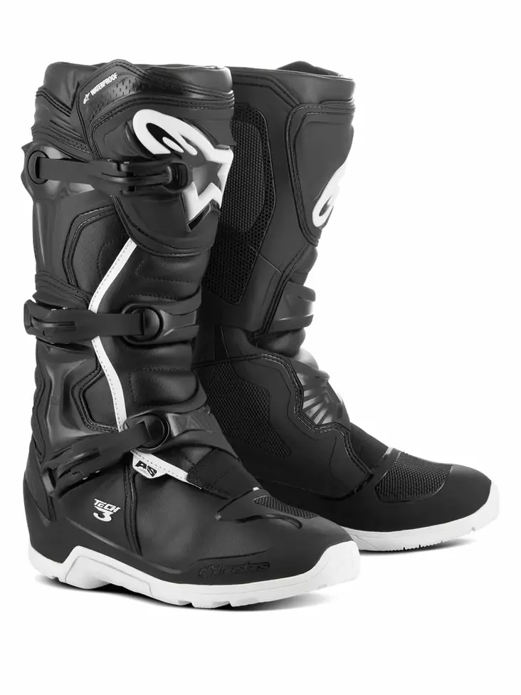 Alpinestars Saapas Tech 3 Enduro Vattentät Musta/Valkoinen, 43 - Duell ajovarusteet - 39077 - 1