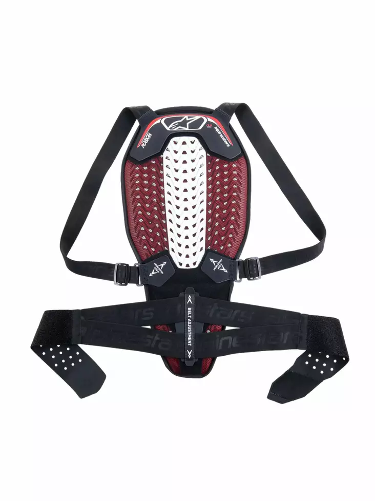 Alpinestars Selkäsuoja Nucleon Plasma Musta/Valkoinen/Punainen L - Duell ajovarusteet - 37067 - 1