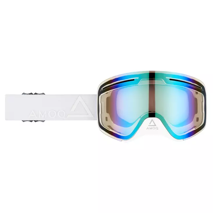 AMOQ Vision Vent+ Magnetic Ajolasit Whiteout - Kulta Peili - Duell ajovarusteet - 52597 - 1