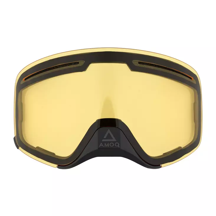 AMOQ Vision Vent+ Tuplalinssi Magnetic (Nenäsuojalla) - Keltainen - Duell ajovarusteet - 52647 - 1