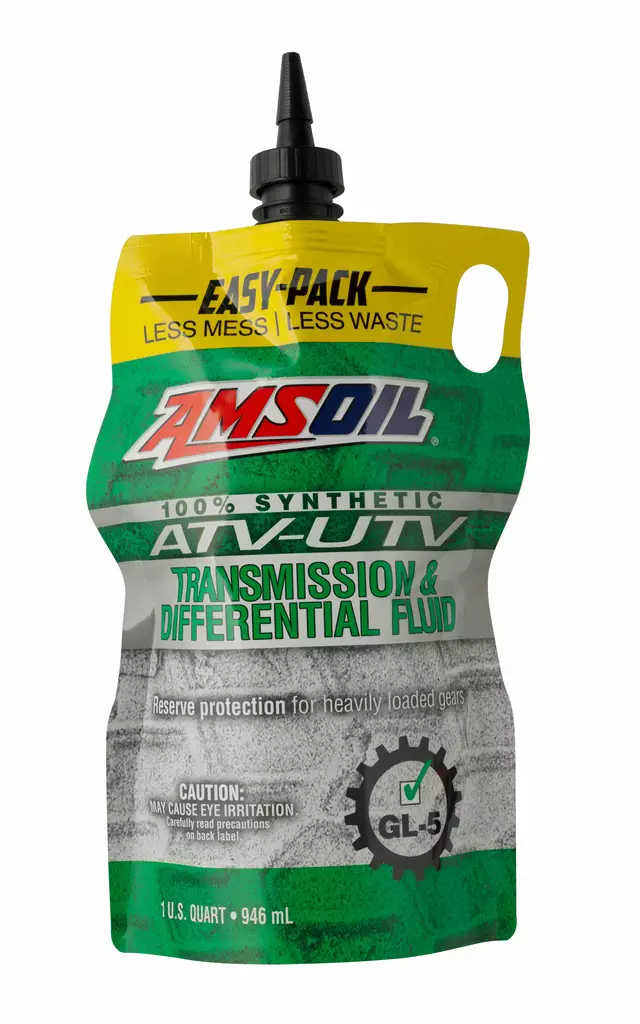 Amsoil Synthetic ATV/UTV Transmission & Differential Fluid 946ml - Duell öljyt ja muut nesteet - 62347 - 1