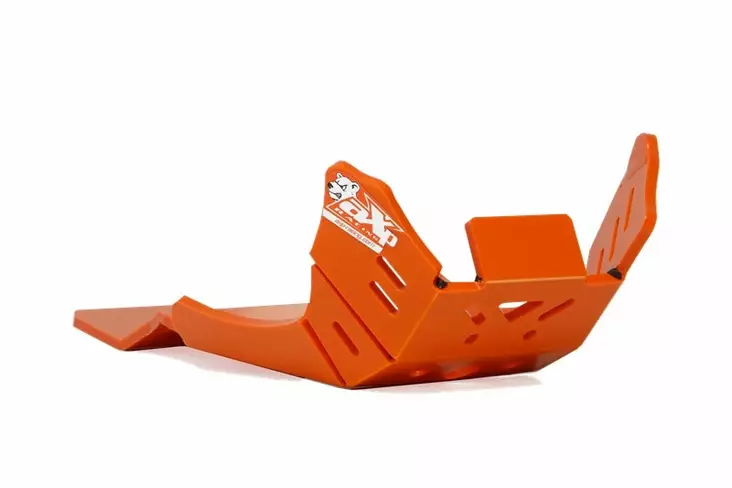 AXP Xtrem HDPE Skid Plate Orange KTM 125SX/125XC 23- - Duell MP varaosat ja tarvikkeet - 86747 - 1