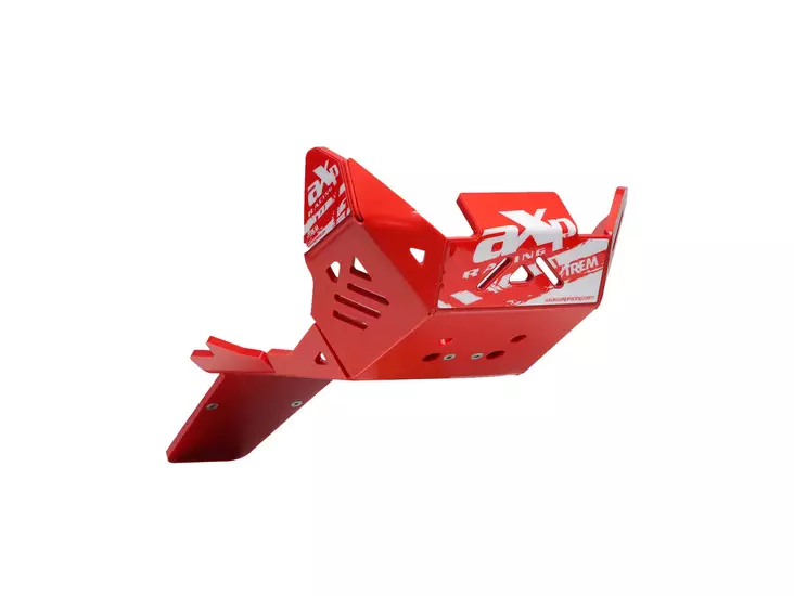 AXP Xtrem HDPE Skid Plate Red Honda CRF450R/CRF450RX 25- - Duell MP varaosat ja tarvikkeet - 86357 - 1