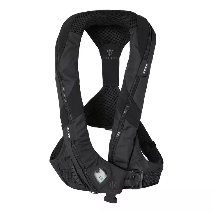 Baltic Poseidon harness auto ilmatäytteinen pelastusliivi musta 40-120kg - Duell venetarvikkeet - 135167 - 1
