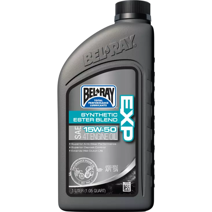 Bel-Ray EXP Synthetic Ester Blend 4T 15W-50 1L - Duell öljyt ja muut nesteet - 62197 - 1