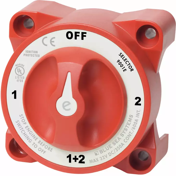Blue Sea e Series Battery Switches 350 AMPs - Duell venetarvikkeet - 133077 - 1