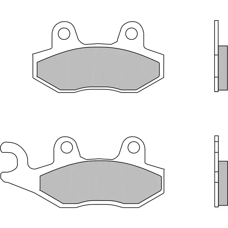 Brembo Jarrupalat Carbon-Ceramic - Duell MP varaosat ja tarvikkeet - 121997 - 1