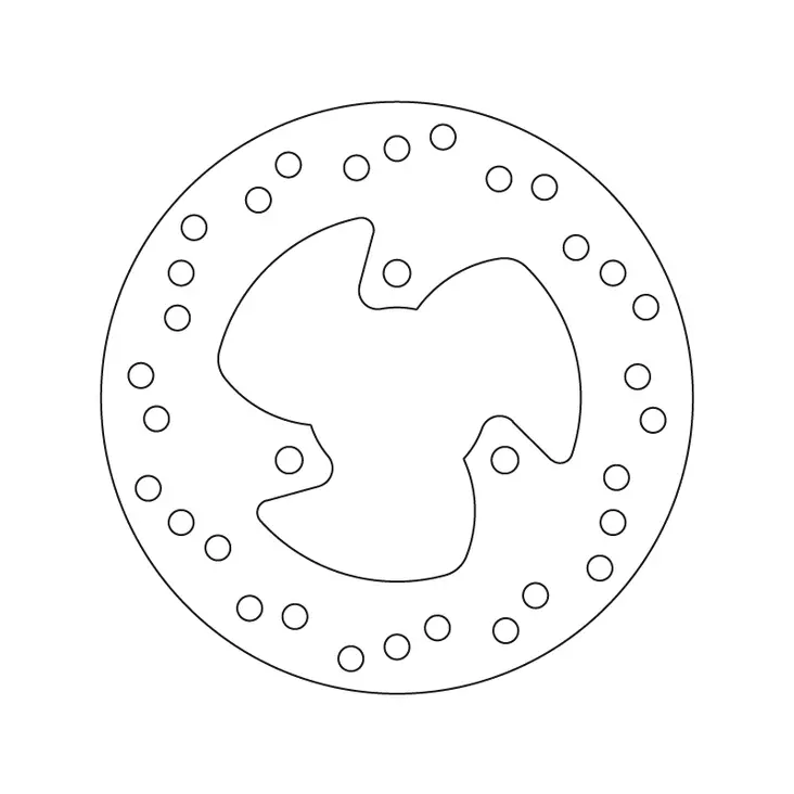 Brembo Serie Oro jarrulevy - Duell MP varaosat ja tarvikkeet - 122087 - 1