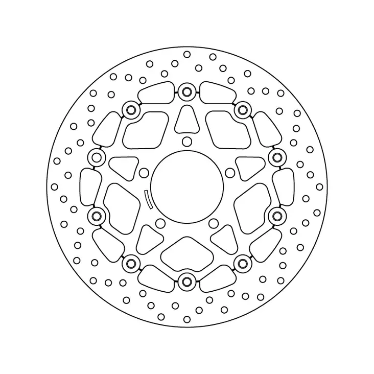 Brembo Serie Oro jarrulevy kelluva - Duell MP varaosat ja tarvikkeet - 121457 - 1