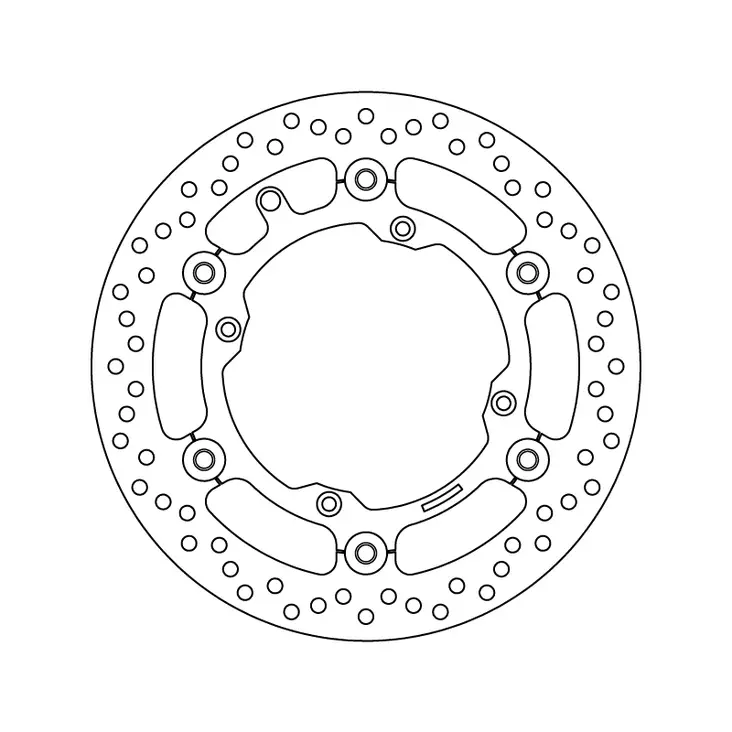 Brembo Serie Oro jarrulevy kelluva - Duell MP varaosat ja tarvikkeet - 121557 - 1