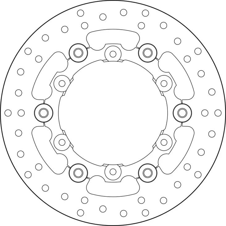 Brembo Serie Oro jarrulevy kelluva - Duell MP varaosat ja tarvikkeet - 121927 - 1