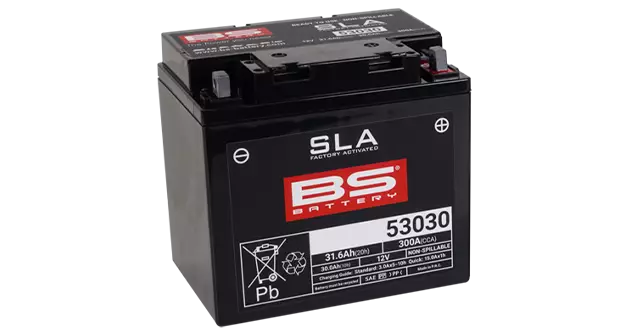 BS Battery 53030 (FA) SLA - Sealed & Activated - Duell muut varaosat ja tarvikkeet - 131267 - 1