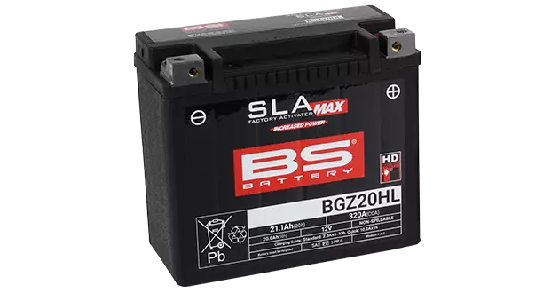 BS Battery BGZ20HL (FA) SLA MAX - Sealed & Activated - Duell muut varaosat ja tarvikkeet - 131777 - 1