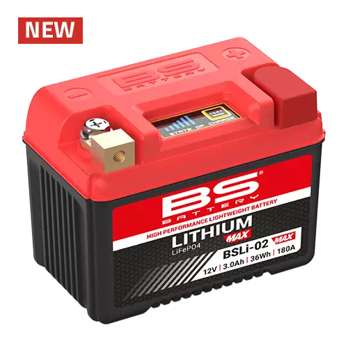 BS Battery BSLI-02 MAX Lithiumakku - Duell muut varaosat ja tarvikkeet - 132067 - 1