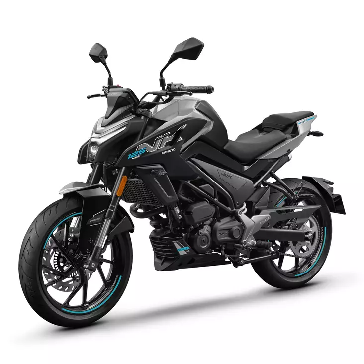 CFMOTO 125NK Musta - CFMOTO moottoripyörät - 537 - 1