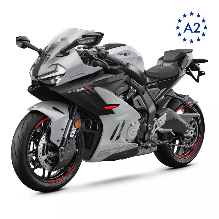 CFMOTO 675SR-R A2 - Harmaa - CFMOTO Moottoripyörät - 141457 - 1
