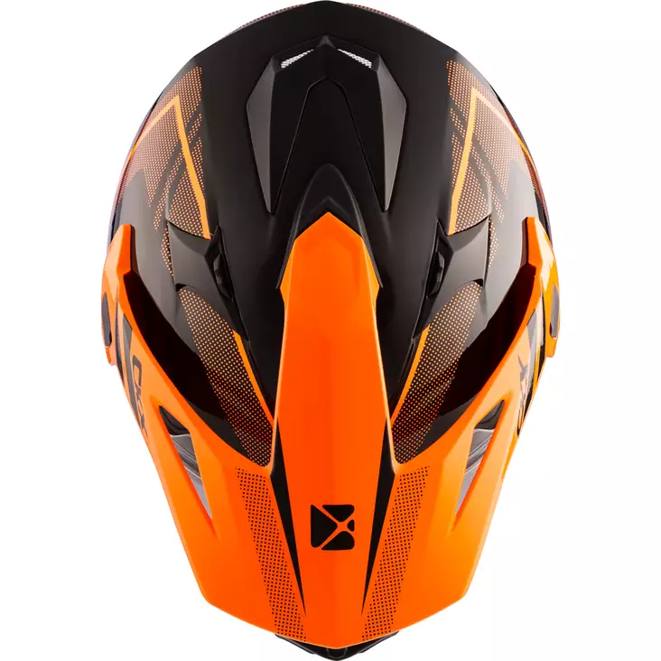 CKX Kypärä QUEST RSV Moosek Sähkövisiirillä Oranssi XS - Duell ajovarusteet - 59107 - 1