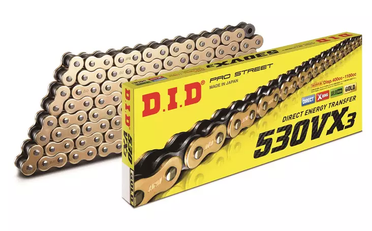 D.I.D 530VX3 G&B Ketju+Niittil. (ZJ) - Duell MP varaosat ja tarvikkeet - 116517 - 1