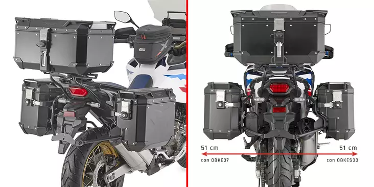 Givi P. Hol Honda Crf1100L Africa Twin '20-23 - Duell MP varaosat ja tarvikkeet - 102247 - 1