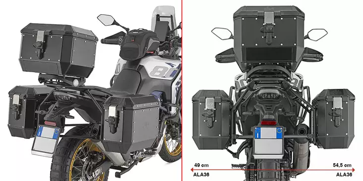 Givi Tub.Pa. Ho. Voge Valico 800 Rally (2025) - Duell MP varaosat ja tarvikkeet - 102407 - 1