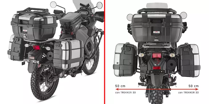 Givi Tub.Pan.Hold.Kawasaki Klr 650 S (2023) - Duell MP varaosat ja tarvikkeet - 102747 - 1