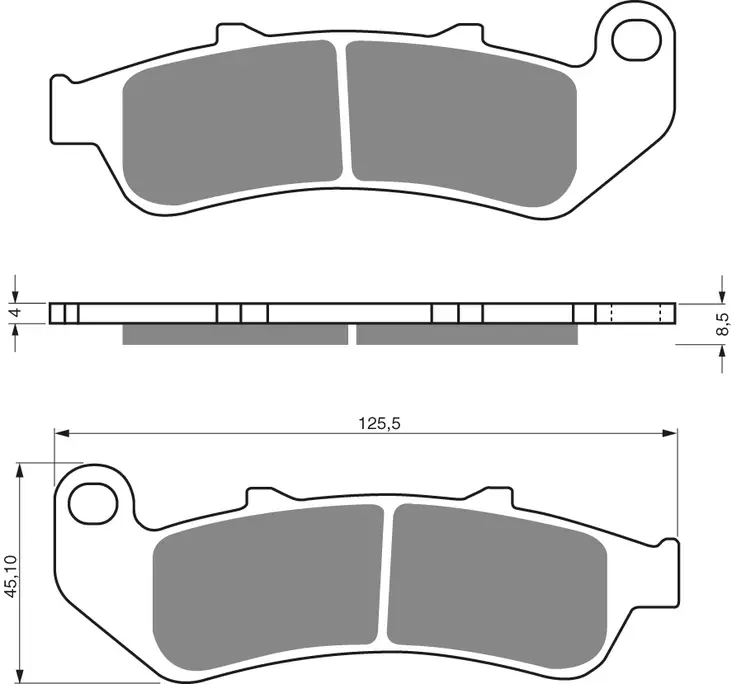 GOLDFREN Jarrupalat 055 Ceramic Carbon S3 - Duell MP varaosat ja tarvikkeet - 67697 - 1