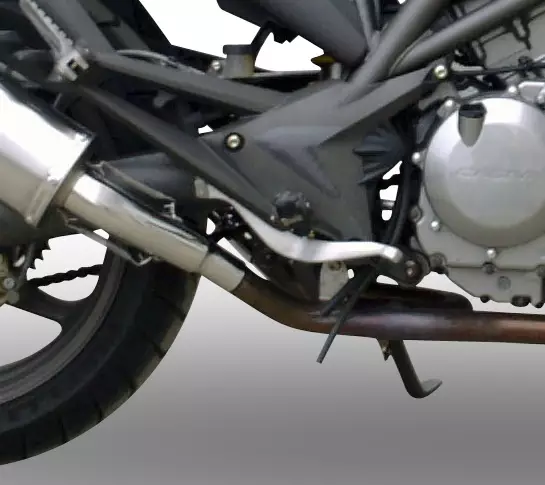 GPR Cagiva Raptor 650 2001/05 Pair EC-Approv. slip-on exhaust Satinox - Duell MP varaosat ja tarvikkeet - 111207 - 1