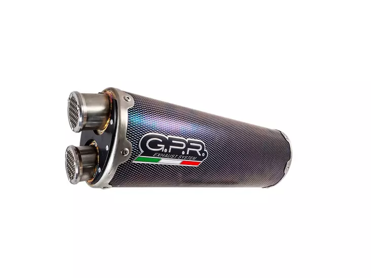 GPR Honda Crf 1000 L Africa Twin 2018/19 e4 EC-Approv. slip-on exhaust Dual Pop - Duell MP varaosat ja tarvikkeet - 109347 - 1
