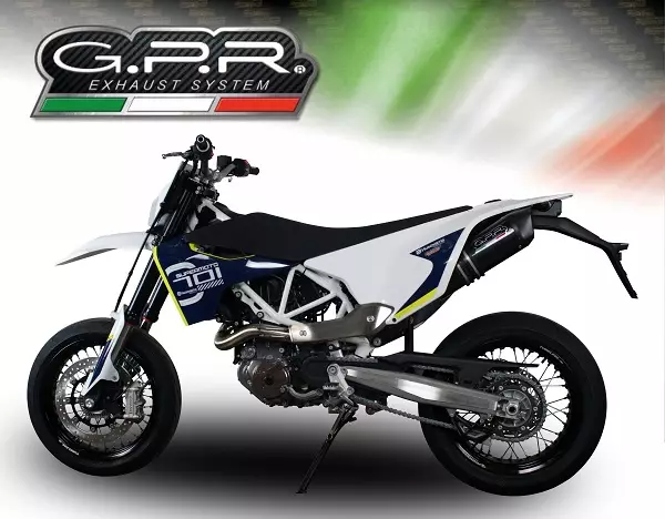 GPR Husqvarna Enduro 701 2017/20 e4 EC-Approv. slip-on exhaust catalized Furore - Duell MP varaosat ja tarvikkeet - 109637 - 1
