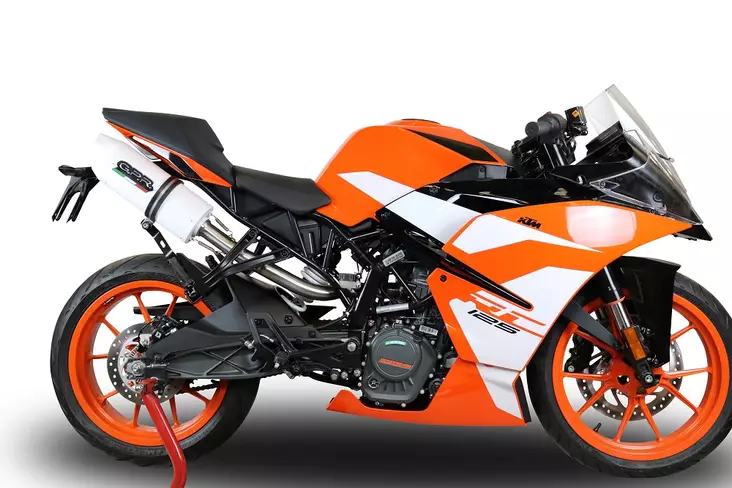 GPR Ktm Rc 125 2017/20 e4 EC-Approv. slip-on exhaust catalized Albus Evo4 - Duell MP varaosat ja tarvikkeet - 109717 - 1