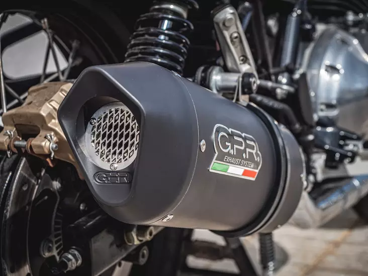 GPR Royal Enfield Interceptor 650 2019/20 e4 EC-Approv. slip-on exhaust cataliz - Duell MP varaosat ja tarvikkeet - 109907 - 1