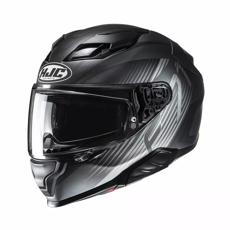 HJC Kypärä F71 Catos Musta/Harmaa MC5SF S - Duell ajovarusteet - 55647 - 1
