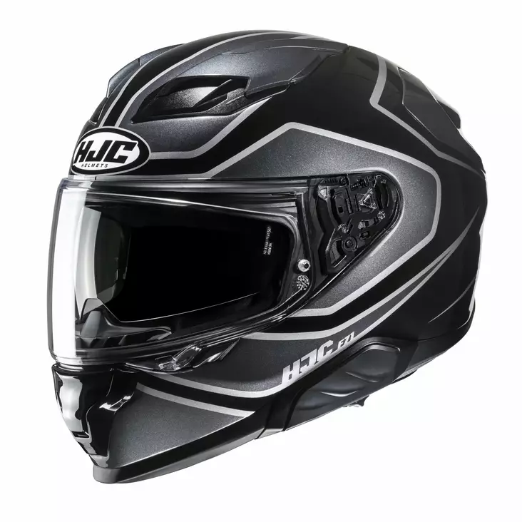 HJC Kypärä F71 Idle MC5 Musta/Harmaa S - Duell ajovarusteet - 56677 - 1