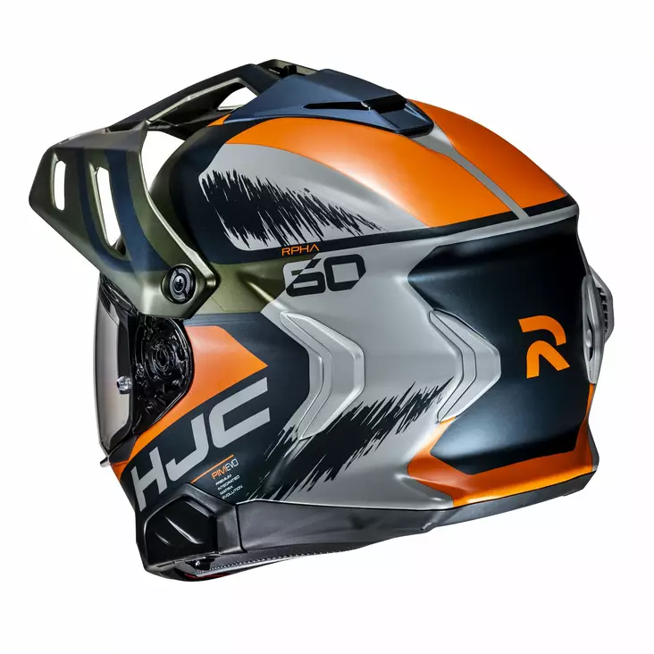 HJC Kypärä RPHA 60 Quid Vihreä/Oranssi/Hiekka MC47SF, 2XL - Duell ajovarusteet - 56717 - 1