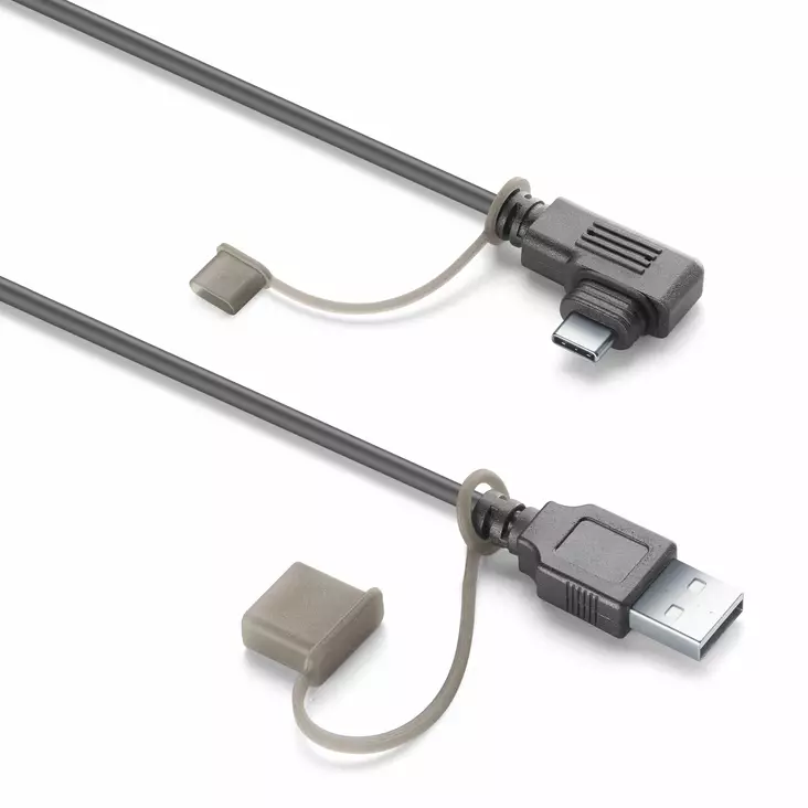 Interphone Virtajohto USB-A/USB-C Ridesync näyttöön - Duell MP varaosat ja tarvikkeet - 116487 - 1