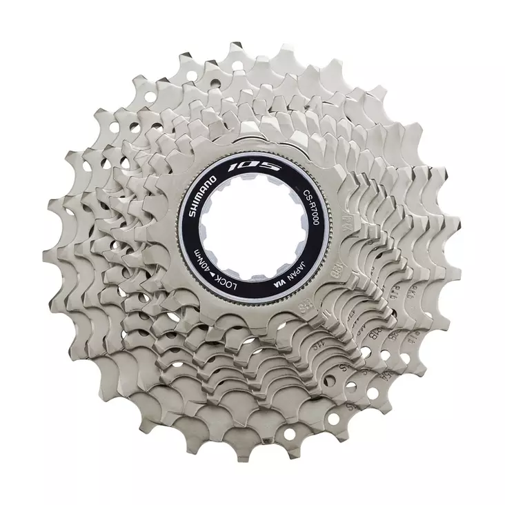 Kasettipakka 11-v SHIMANO 12-25 ROAD 105 CS-R7000. - Duell polkupyörien varaosat ja tarvikkeet - 58477 - 1
