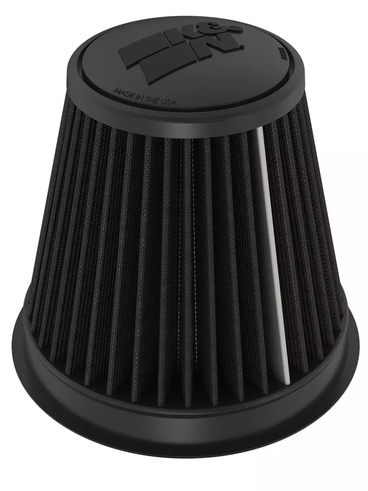 K&N Universal Clamp-On Air Filter 5"Flg 8-1/2"B 5"T 8"H Gen 3 Dry Diesel - Duell MP varaosat ja tarvikkeet - 127487 - 1