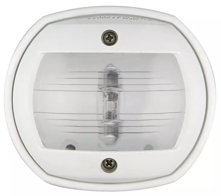 Kulkuvalo LED Compact 12 valkoinen - valkoinen 135° perävalo - Duell venetarvikkeet - 7417 - 1