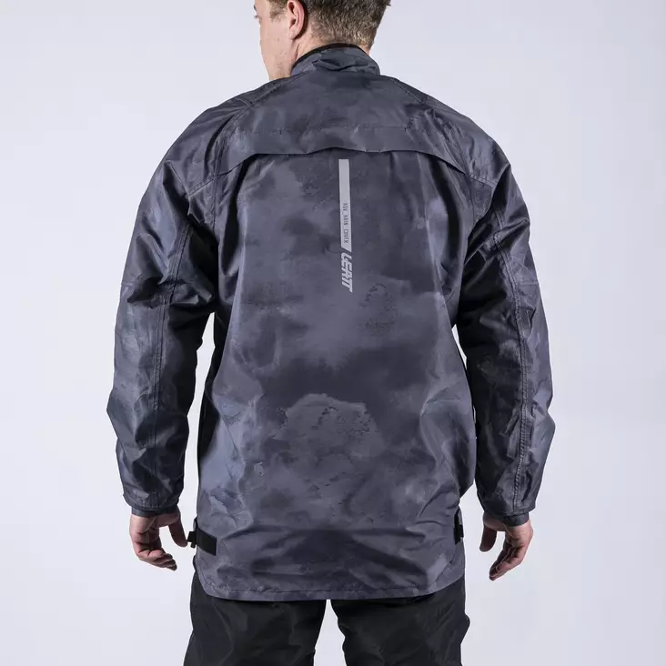 Leatt Sadetakki ADV Rain Cover XL/US44/EU54 Camo Musta/Harmaa - Duell ajovarusteet - 44507 - 1