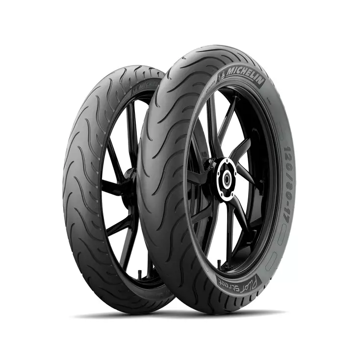 Michelin Pilot Street 80/90-14 M/C 46P Reinf TL/TT F/R - Duell renkaat - 119217 - 1