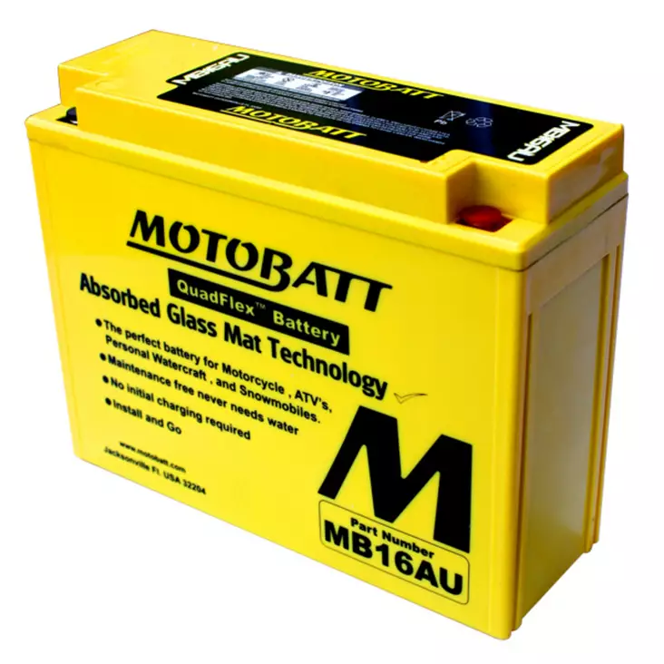 Motobatt MB16AU akku - Duell muut varaosat ja tarvikkeet - 131317 - 1
